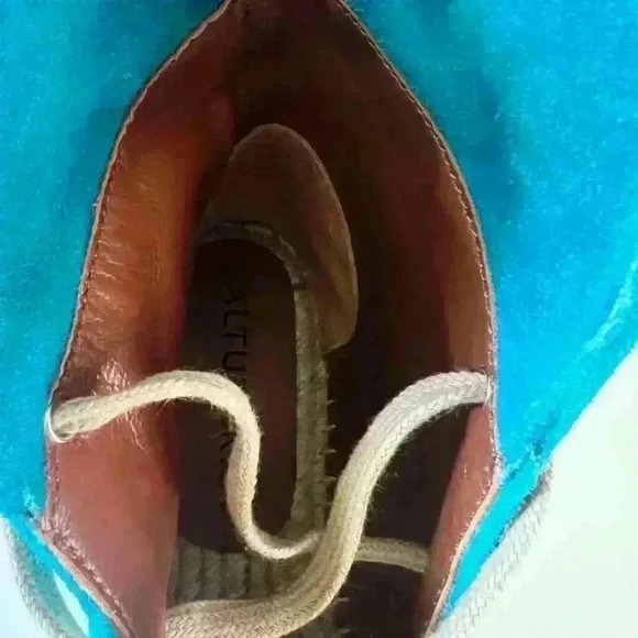 NIB!! Altuzarra Gus Suede Espadrille Bootie - Picture 7 of 9